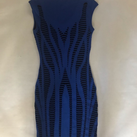 RVN one-of-a-kind XS dress Slit Textured Stretchy - Picture 5 of 5